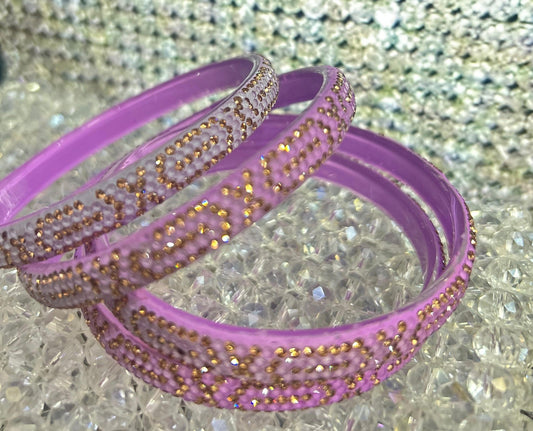 Purple Haze - Set of 4 bangles - Shrim Bangles