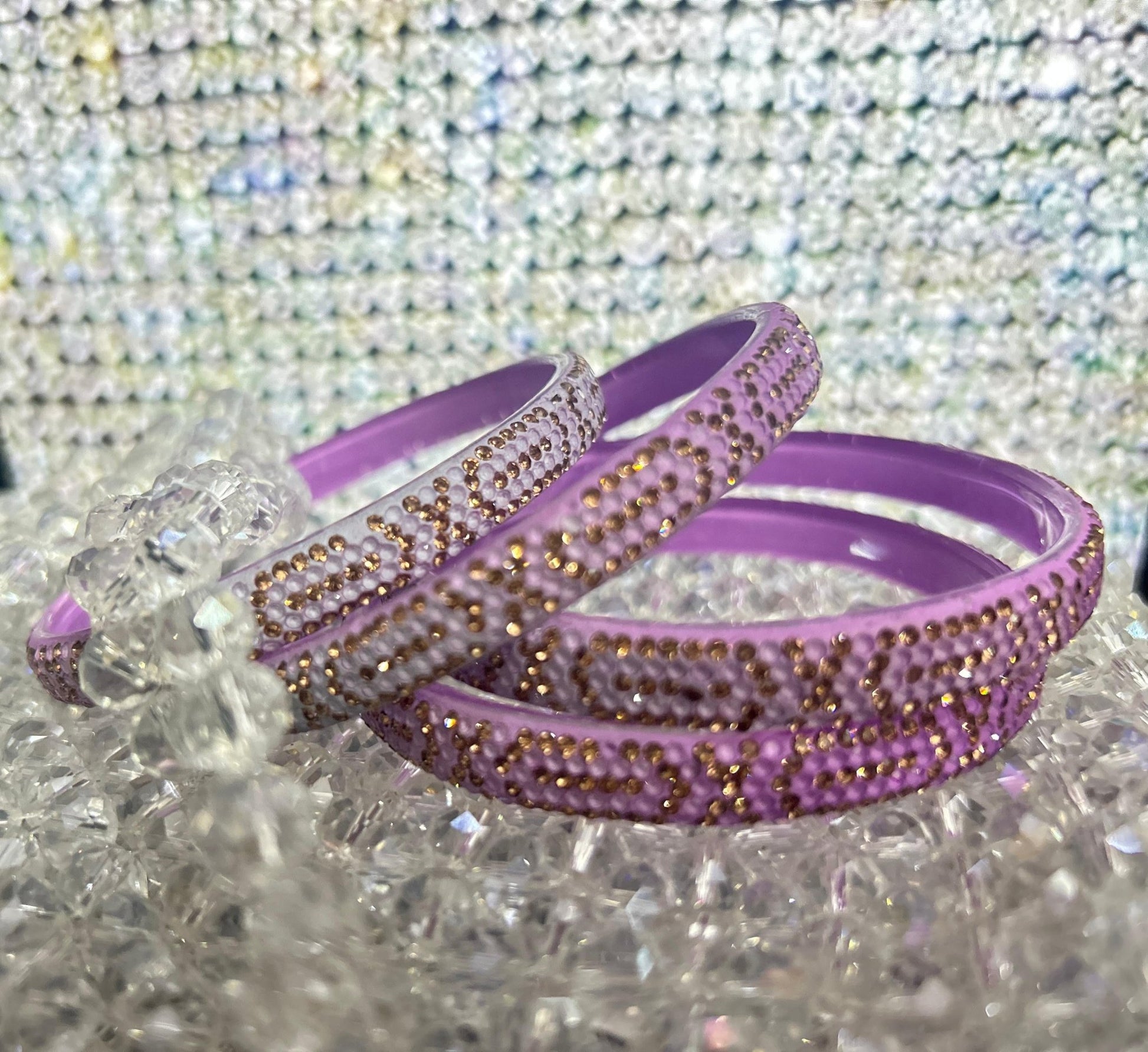 Purple Haze - Set of 4 bangles - Shrim Bangles